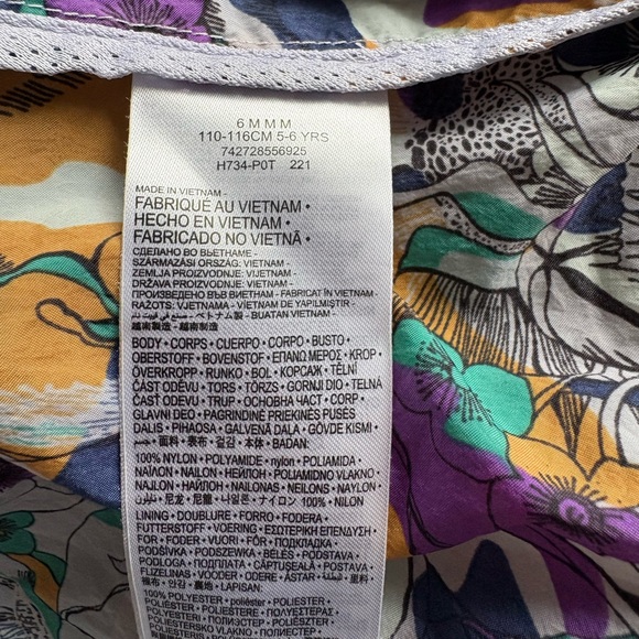 Girls' Nike Sportswear Windrunner Hooded Jacket with a floral print - Picture 6 of 6